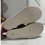 Bzees For Lifestride Resort Raffia Wedge Sandals Women's Sz 10 Black White Beige Photo 8