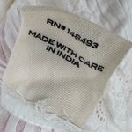 DÔEN Ari Eyelet Embroidered Button Front Organic Cotton Tank | Medium | Salt White Photo 13