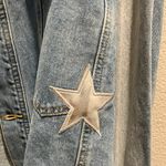 Umgee   Denim Jacket with Star Details Photo 1