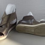 Eileen Fisher  Sport Platform Sandal Women’s Size 9 Sporty-Chic Sneakers Inspired Photo 3