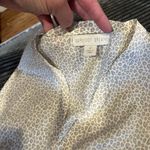 Barefoot Dreams  Washed Satin Pants And Top PJ Set  Small - Animal Print Photo 3