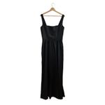 Show Me Your Mumu  Nina Maxi Dress in Black Luxe Satin XXL Photo 2