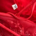 Loragal. Red Corset Prom Dress: 12 Photo 10