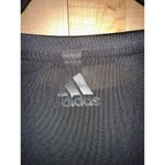 Adidas $50 SZ M MEDIUM BLACK MESH CROP COVER UP TEE LIGHT TOP STREETWEAR Photo 4