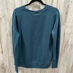 Athleta Womens Coaster Luxe Sweatshirt Pullover Sweater Dark Vista Teal 870422 Photo 8