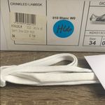 Christian Dior Dior | White Crinkled Leather Sneakers 34 Photo 13