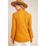 Anthropologie  Maeve Rafela Hacci Faux Wrap V-Neck Sweater Top Size XS Photo 1