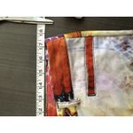 Tesoro Moda Large Fly Zipper‎ Flare Bell Bottoms Whimsical Rare Unique Colorful Size XL Photo 10