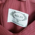 Joyfolie Rah Ruffle Dress in Rose Petal Pink Size XS Photo 6