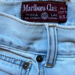 Marlboro Vintage  Classics light wash, high waist cigarette jeans Photo 12