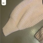 Zaful Cream Off-the-Shoulder Sweater with Twist Front Photo 3