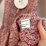 Princess Polly  Carrillo Smocked Ruffle Mini Dress in Red Daisy Floral Size 4 NWT Photo 6