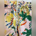 Maeve Anthropologie  Straight-Leg Silk Pull-On Pants XS NWT Photo 9