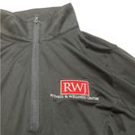 Black Rutgers RWJ Fitness & Wellness Center Women’s Quarter Zip Pullover Size L Size L Photo 1