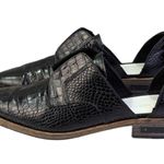 Freda Salvador Laceless D'Orsay Oxford GUC $395 Size 8.5 S3507 Black Photo 7