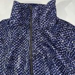 Vintage Ruby Rd Zip Up Blouse Jacket Blue Size 18 Photo 3