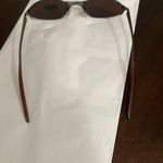NWOT mirrored oval sunnies with UV 400 springâtemplesâandâcushionedâstems Photo 4