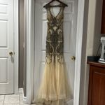 Camille La Vie  Heavily Breaded Prom dress Size 6 Photo 1