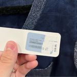 Soft Surroundings New! Nautical Navy Washed 100% Linen Tank Large Photo 2