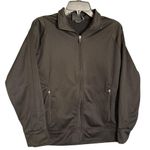 Holloway  Ladies Black Full Zip Sweatshirt Size Medium with Zip Pockets Photo 0