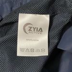 Zyia  Navy Rainbow Bomber Windbreaker Jacket M Photo 12