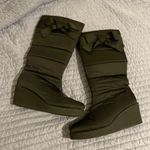 Kate Spade Cagney Quilted Bow Wedge Boots Photo 1