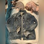Gap  Size XS Stretch Light Blue Denim Jean Jacket W/ Pockets extra small Photo 0