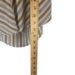 E & M  Women's Size Large Striped Back Tie Butterfly‎ Sleeve Top Photo 8