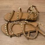 Gold Spike Sandals Size 6.5 Photo 1