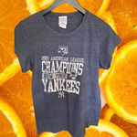 Vintage 2003 American League Champions NY Yankees Shirt‎ Size XL Gray Photo 0