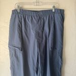 L.L.Bean Sportif Pants Vintage XL Blue Nylon Cargo Outdoor Hiking Lightweight USA Photo 1