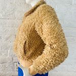 say what color of sweater with beige pockets size L Tan Size L Photo 7