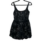 Love Shack Fancy NEW NWT  Brookhaven Bow Embellished Mini Dress In Black Photo 7