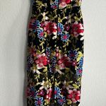 Milly  Strapless Artem Spanish Garden Embroidery Midi Dress, Size 6, NEW Photo 10