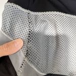 Lululemon Shorts Women 4 Black Gray Speed Up Reflective Short Swift Fabric Run Photo 2