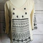 Lucky Brand  embroidered tee Photo 0