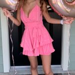 Pink Lily Romper Photo 0