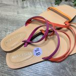 Marc Fisher  Pink and Orange Strappy Sandals Bonina Ladies Size 8.5 Photo 0