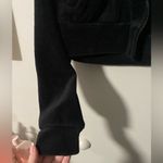Forever 21  Black Cropped Zip Up Photo 3