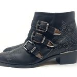 Chloé CHLOE Susanna black leather booties, made in Italy, size 39.5 Photo 5