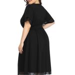 Pin up brand sweet black cocktail dress! New! Size 16 Photo 2