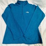 The North Face Ladies 1/2 Zip Medium Pullover Athleisure Outfoor Sporty Active Blue Photo 0