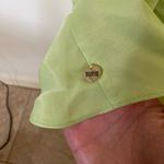 Scotch & Soda  Maison Scotch Lime Green Wrap Summer Sunray Midi Dress Size Medium Photo 7