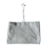 Aerie  Ribbed Bandeau Top Blue Small Photo 2