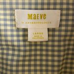 Maeve  by Anthropologie jean jacket cropped animal print Large Photo 8