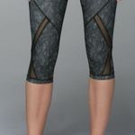 Lululemon  Cool To Street Crop Leggings mesh gator green 4 luxtreme Photo 0