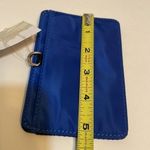 14th & Union  blue pouch luggage ID bag credit card holder wallet NWT Photo 96