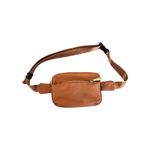 LOFEN Tan Gold Belt Bag • Adjustable Strap • Everyday Crossbody Fanny Pack Photo 1