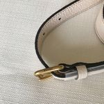 Coach Leather Replacement Strap, NWOT, Brass / Off White Photo 5