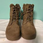 5.11 Tactical Military Combat Boots Lace-up Ankle High Desert‎ Tan Outdoor Footwear Photo 0